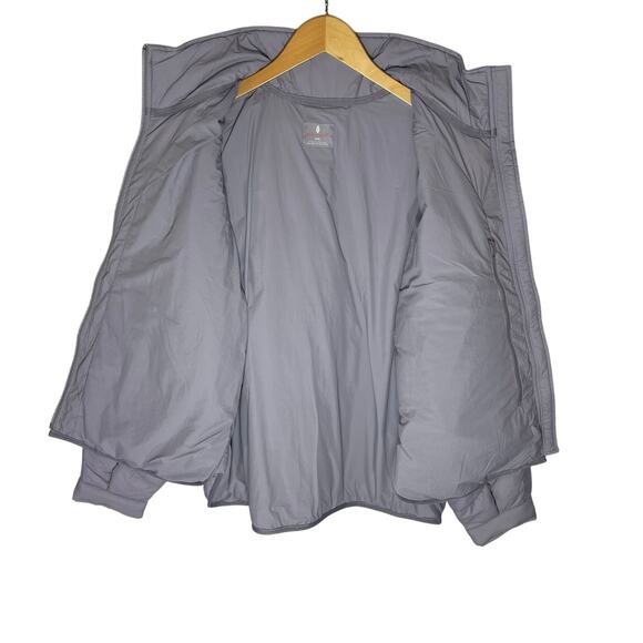 NWT FREE PEOPLE Women’s Rainbow Chevron Striped Pippa Puffer Jacket - Picture 7 of 8